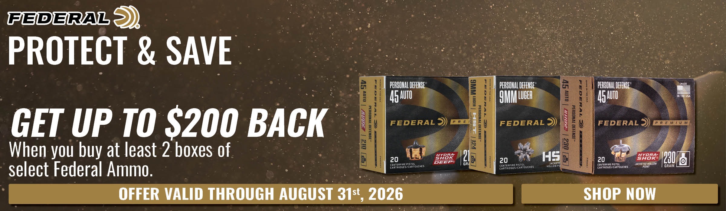 Federal Protect and Save Rebate